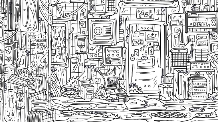 100 Neon Cats screenshot