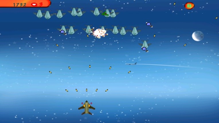 Airplane Shooting Fight Adventure - Night Sky Airplay Attack Free screenshot