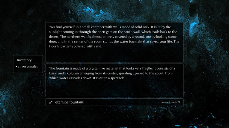 Bael's Rock: A Text Adventure screenshot