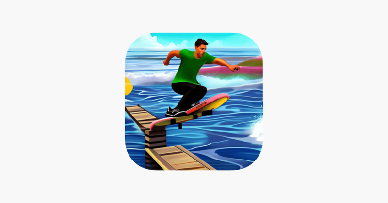 Beach Race :Scooter Stunt Game Image