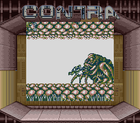 CONTRA: THE ALIEN WARS (魂斗羅スピリッツ) SGB Enhanced PLUS (Super Game Boy) Image