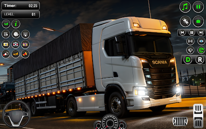 City Cargo Truck Game 3D Image