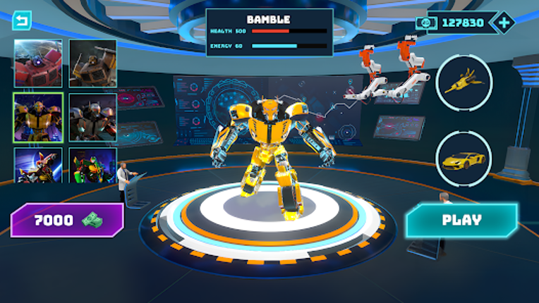 Robot Game: Transform & Fight screenshot