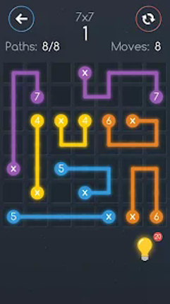 Number link. Connect the dots screenshot