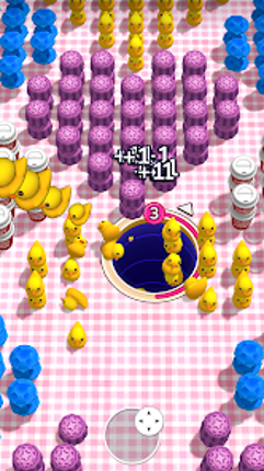 Hole Rush: Eat All Puzzle Image