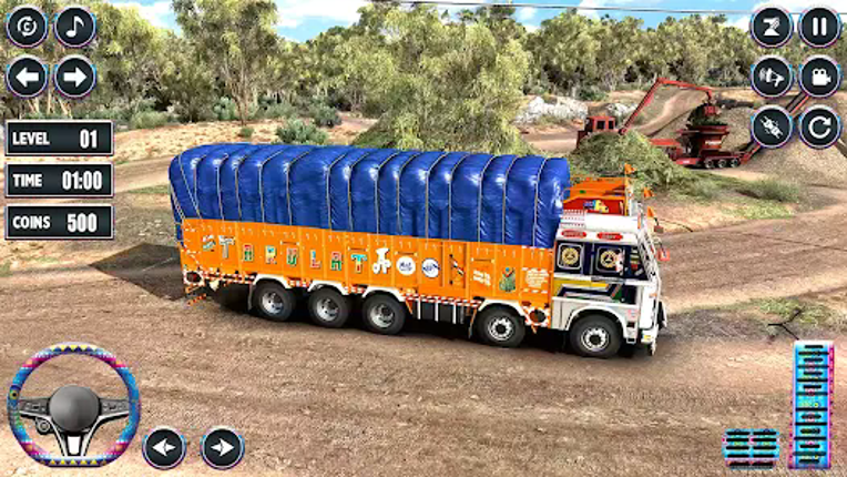 Indian Truck Drive Lorry Game screenshot