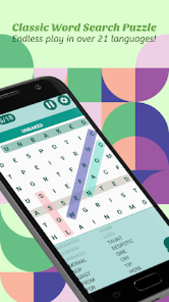 Classic Word Swipe Puzzle Image