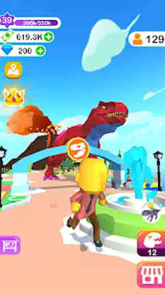 Dino Tycoon - 3D Building Game screenshot