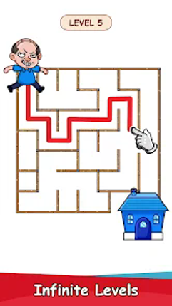 Rush Home: Draw Puzzle Game screenshot