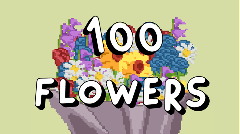 100 FLOWERS Game Cover