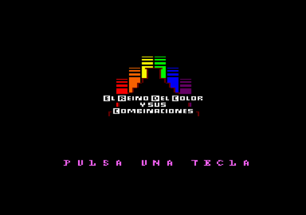 El Reino del Color y sus Combinaciones - Amstrad CPC Image