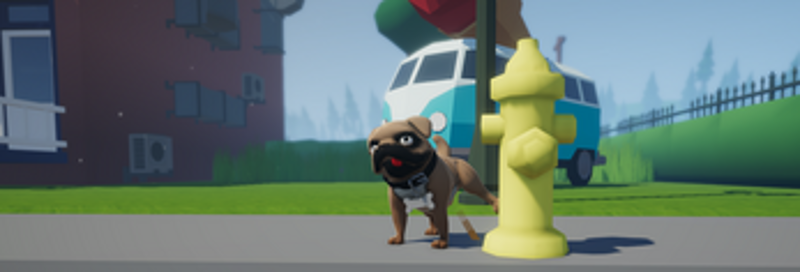Good boi, Puggo! Image