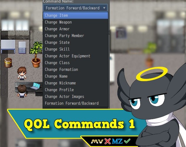 Games like Hakuen Studio QoL Commands 1 for RPG Maker MZ