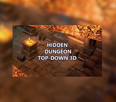 Hidden Dungeon Top-Down 3D Image