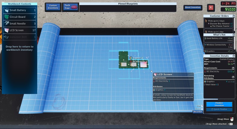 Inventor Simulator screenshot