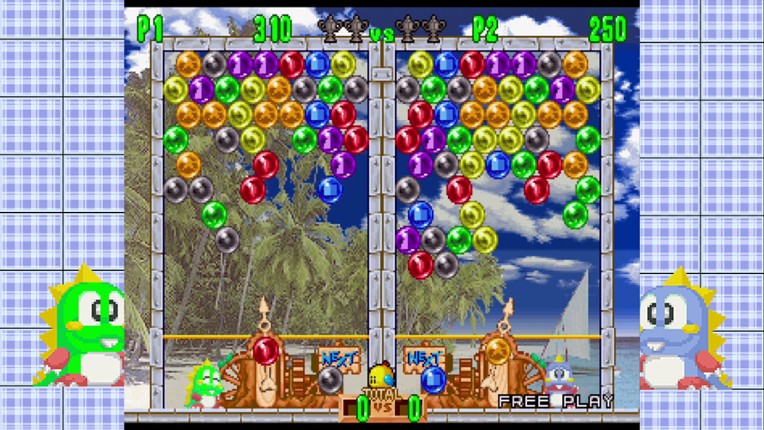 Puzzle Bobble2X/BUST-A-MOVE2 Arcade Edition & Puzzle Bobble3/BUST-A-MOVE3 S-Tribute screenshot