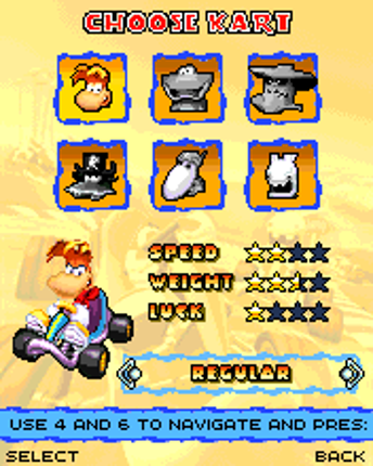 Rayman Kart screenshot