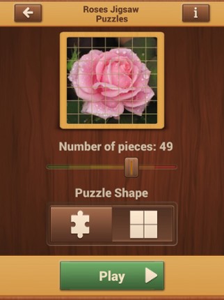 Roses Puzzle Games - Photo Picture Jigsaw Puzzles screenshot