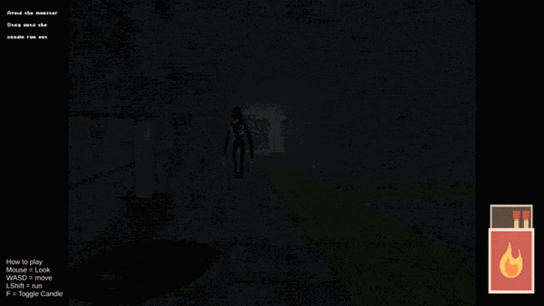 Sewer and a melting candle screenshot