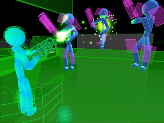 Stickman Neon Gun Warriors screenshot