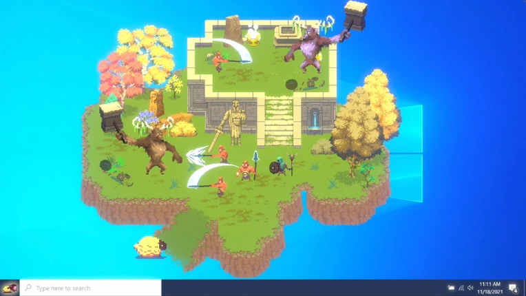 There is no HERO: Desktop Quest screenshot