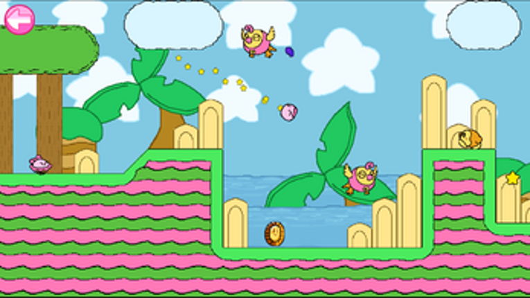 Aim! Kirby's Spring Shot Image