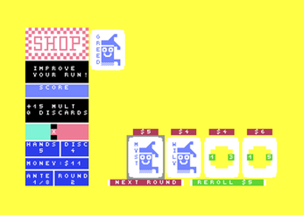 Balatro for the Commodore 64 / C64 (work in progress) Image