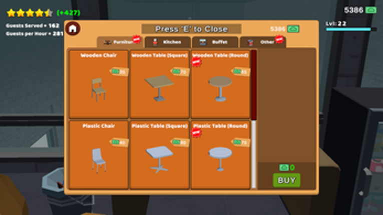 Buffet Simulator screenshot