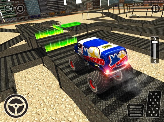 City Climb Monster Truck Hard Parking Simulator 3D Image