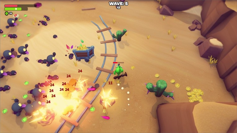 Dino-Ducks Mayhem screenshot