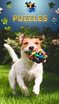 Dogs Jigsaw Puzzle Game free Image