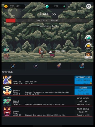 Dungeon Gates: Idle RPG Image