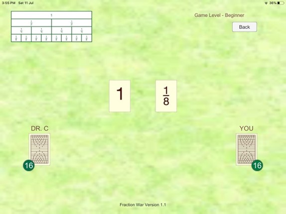 Fraction War screenshot