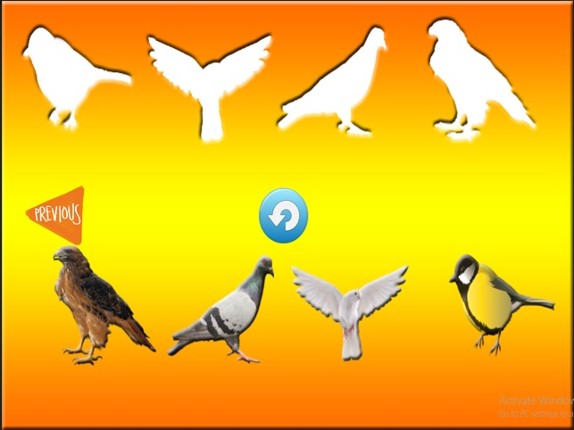 Fun Learning Birds Stencil for Kids screenshot