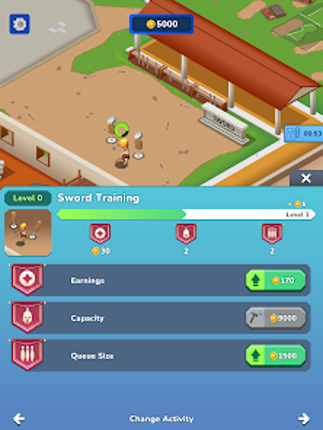 Idle Gladiator Empire Tycoon screenshot