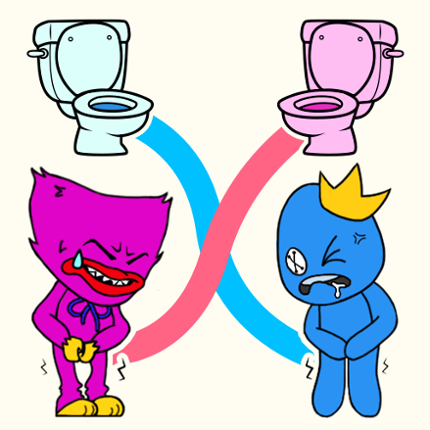 Rush to Toilet: Bridge puzzle Game Cover