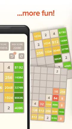 1024 Puzzle Numbers Game Image