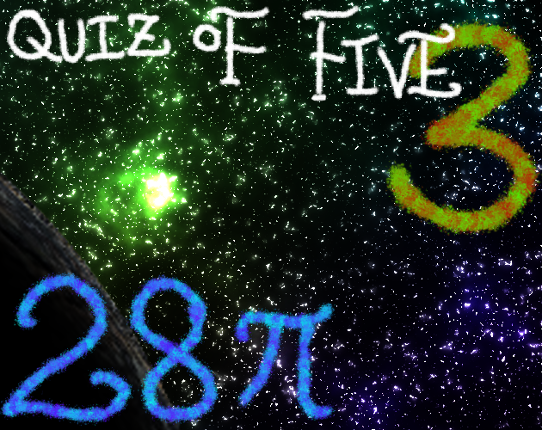 Quiz of Five 3: 28π Game Cover