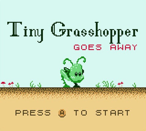 Tiny Grasshopper Goes Away Game Cover