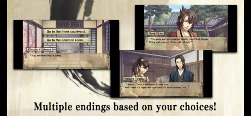 Hakuoki screenshot