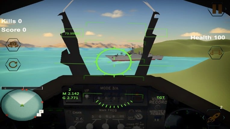 Jet Plane War Combat 2k17 screenshot