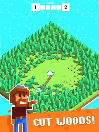 Lumberjack - axe simulator screenshot