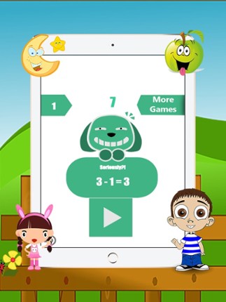 Math123 For Kids - free games educational learning and training Image