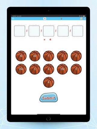 Math workout brain puzzle screenshot