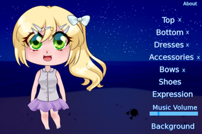 Melody Dress-up Game screenshot