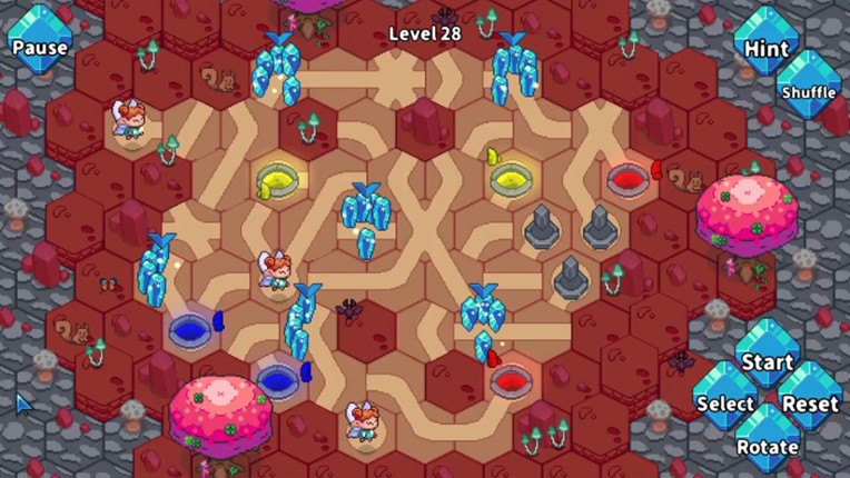 Mystic Pathways: Crystal Quest () screenshot