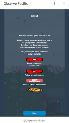 Observe Pacific (Созерцай спокойствие) Image