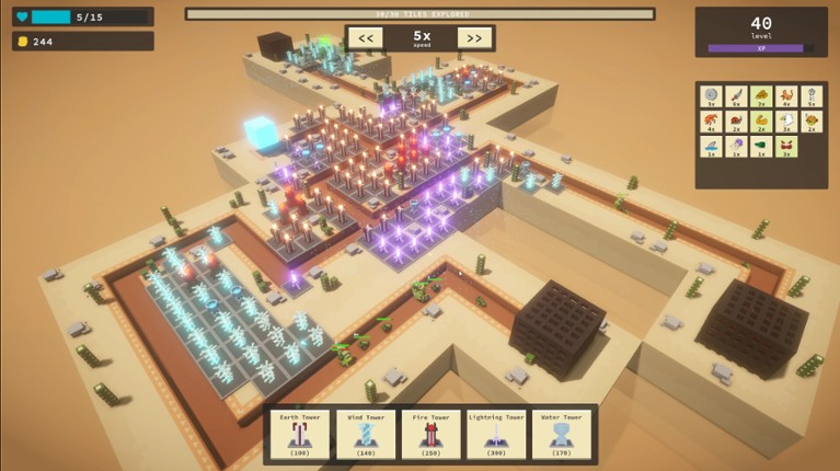 Rogue Cube Defense screenshot
