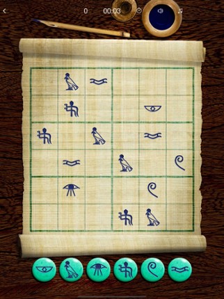 Sudoku Wiz: Hieroglyphics screenshot