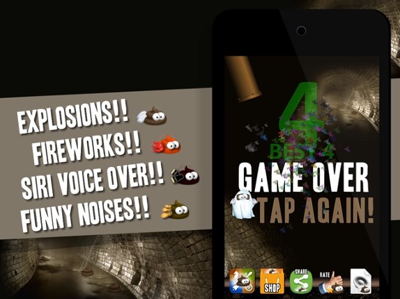 ⋮ Tap The Poo ⋮ screenshot